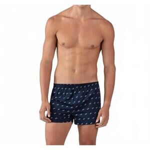 NEW RON DORFF dad boxer shorts in navy